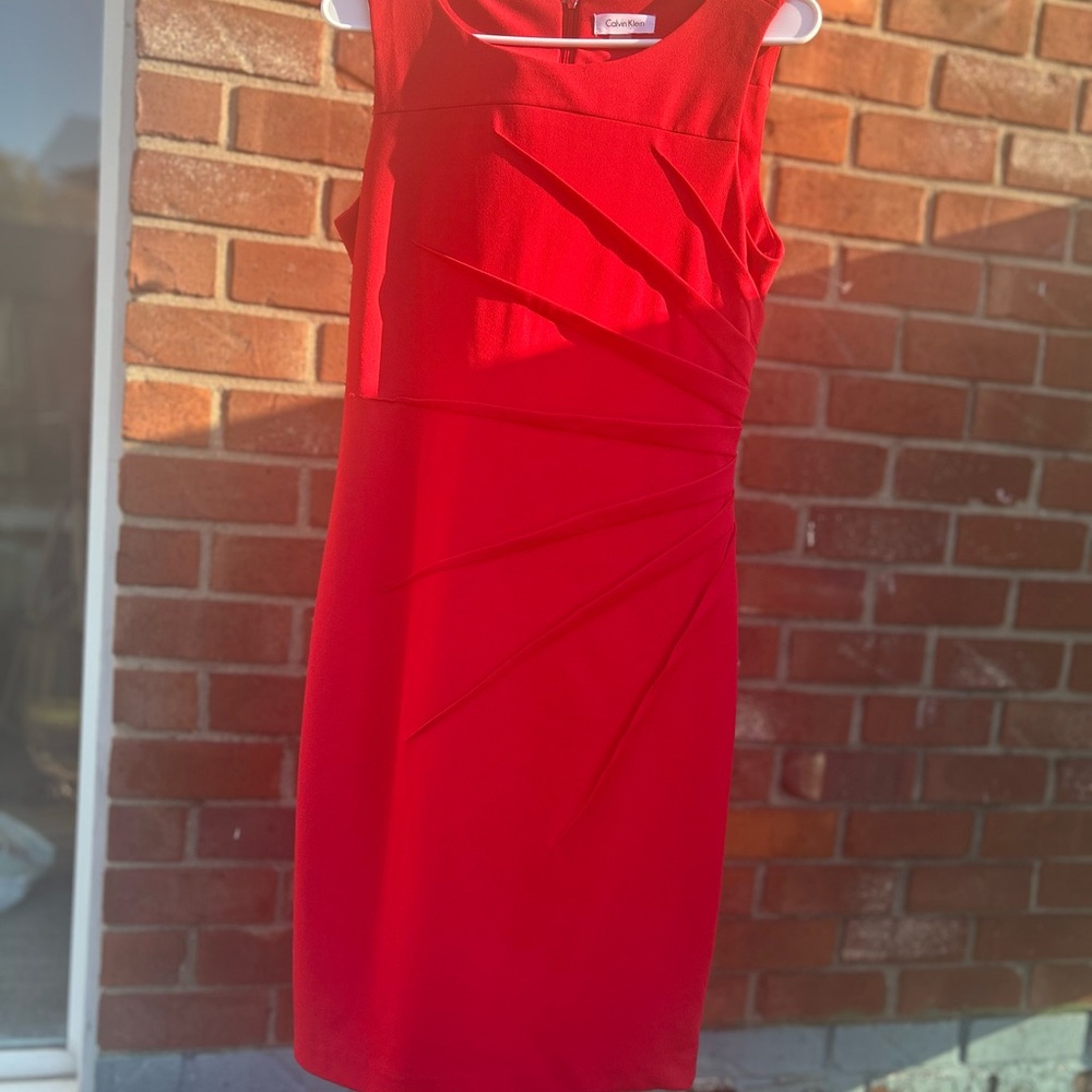 Calvin Klein Radiant Red Mini Dress